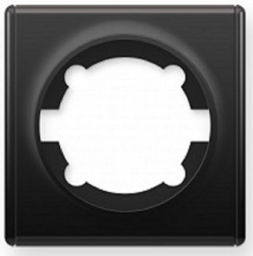 Рамка универсальная OneKeyElectro Florence 1-м. черный картинка